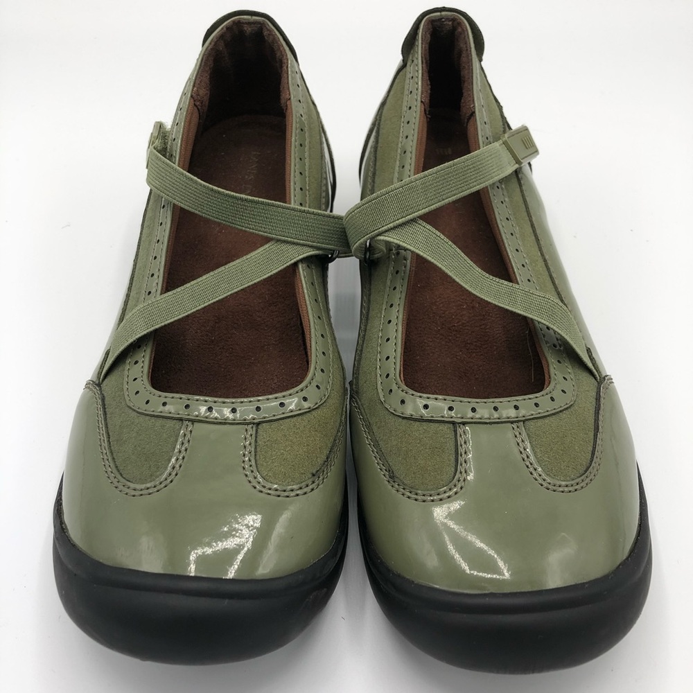 Lands End Mary Jane Patent Leather Terrain Shoes - Picture 2 of 8